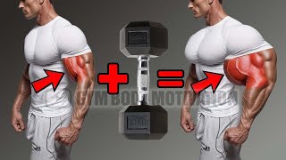 5 Dumbbell Only Exercises To Get Massive Biceps Fast