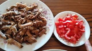 احلى واطعم شاورما من بواقي. اللحمه 🌷