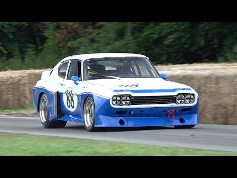 Ford Capri RS 3100 Group 2 Touring Car ft Ford Zakspeed Capri | AMAZING SOUNDS | FOS Goodwood 2024