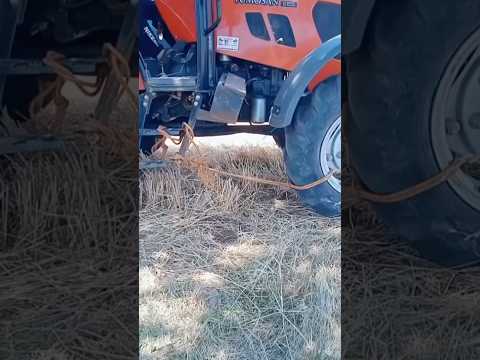 Traktör ün eğilen merdivenlerini düzeltme#tümosan  #farming