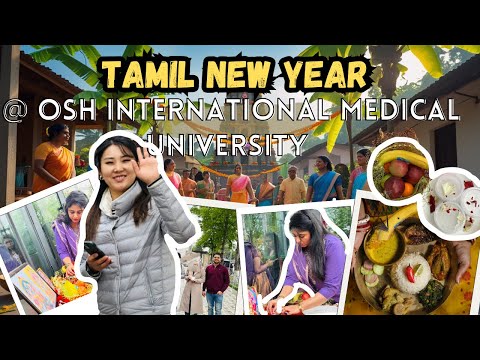 OSH IMU || Ye College Hai Ya South India? 😇 | Tamil New Year 2025 at Osh IMU #oshimu #osh #tamil
