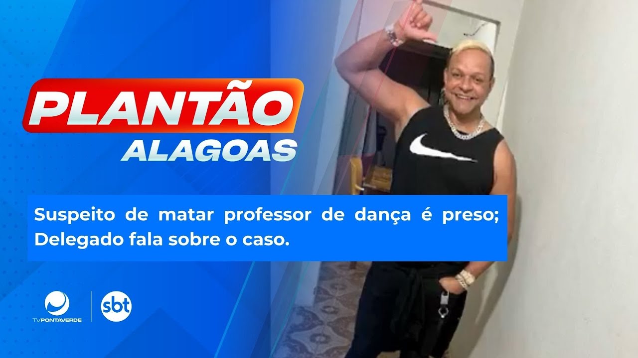 Suspeito de matar professor de dan&ccedil;a &eacute; preso; Delegado fala sobre o caso.