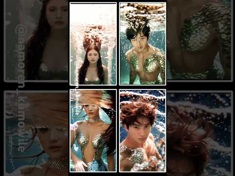 Ketika pemain Magic 5 Naura, Adara, Dika & Rasya main di sinet mermaid in love 🤭 #shorts #magic5
