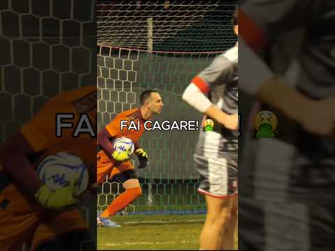 Insulti pesanti nella partita di coppa!😡 #calcio #gk #viralvideo #shorts