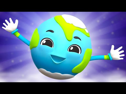 Planets Song, Nursery Rhyme And Learning Video for Kids