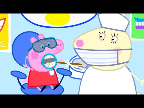 Peppa Pig Gets a Tooth Boo-Boo! 🦷😖 | Peppa & George: Dentist Trip 🪥| Full Episodes | Tales | 20 Mins