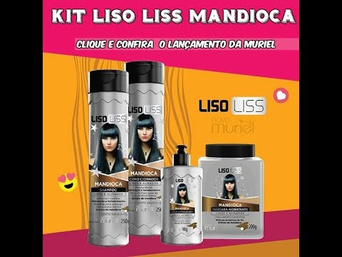 Shampoo LisoLiss Mandioca Muriel