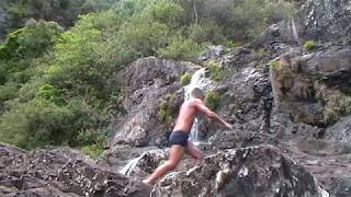 Mauritius Abkühlung im Dschungel :)