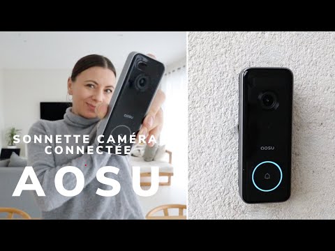 AOSU la Sonnette sans Fil avec Caméra HD 5MP - Revue complète !