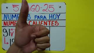 SUPER PALÉ Y TRIPLETA HOY MARTES 5 DE AGOSTO 2025| NÚMEROS QUE MÁS SALEN EN LAS LOTERÍAS HOY MARTES