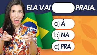 If you ace this test, your Portuguese is AMAZING! Prepositions Quiz!