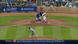 Kansas City Royals vs. Minnesota Twins -Recap- 8/27/13