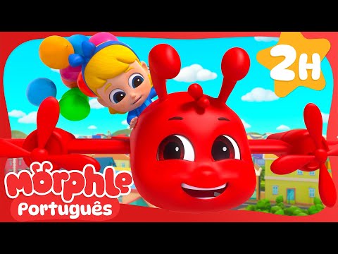 Morphle Salva um Aniversário! | 2 HORAS DO MORPHLE BRASIL! | Desenhos Animados Infantis em Português