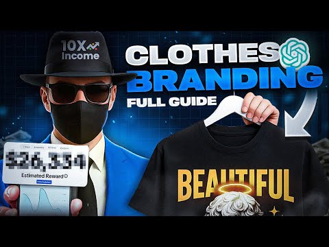 Selling Clothing with ChatGPT Never Been Easier - Full Course