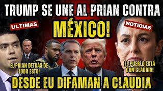 Estados Unidos quiere FUERA a CLAUDIA. PRIAN está detrás