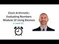 Understanding Modulo 12 with Desmos