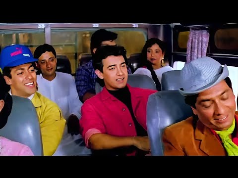 हम सब चीज़े Share करते हैं तो क्या, बीवी थोड़ी शेयर करूँगा - आमिर खान और सलमान खान कॉमेडी सीन