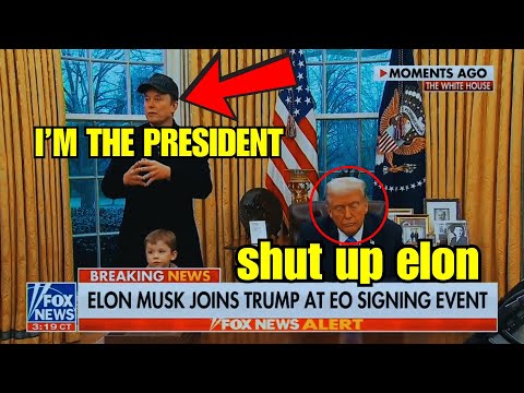 Watch Elon Musk TAKE OVER as Trump Gets VISIBLY ANNOYED!