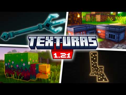 Top 10 Las MEJORES TEXTURAS para Minecraft BEDROCK 1.21+