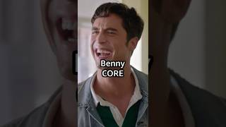 When Benny went *haha* *cough* *gasp* we felt that. | Overcompensating