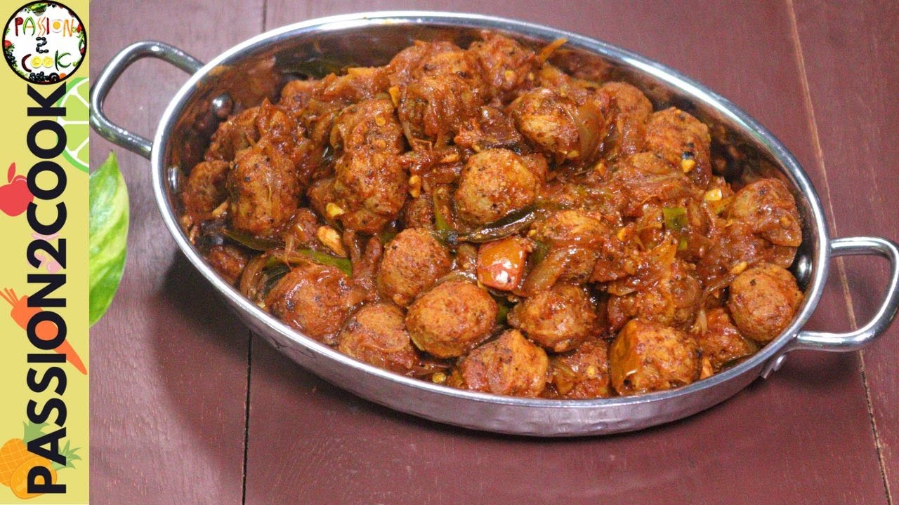 Delicious Meal Maker Gravy Recipe How to Make Veg Soya Chunks Gravy