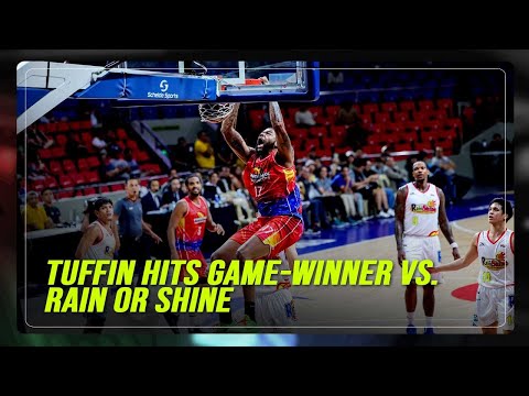 Tuffin converts in the clutch to lift Phoenix over Rain or Shine