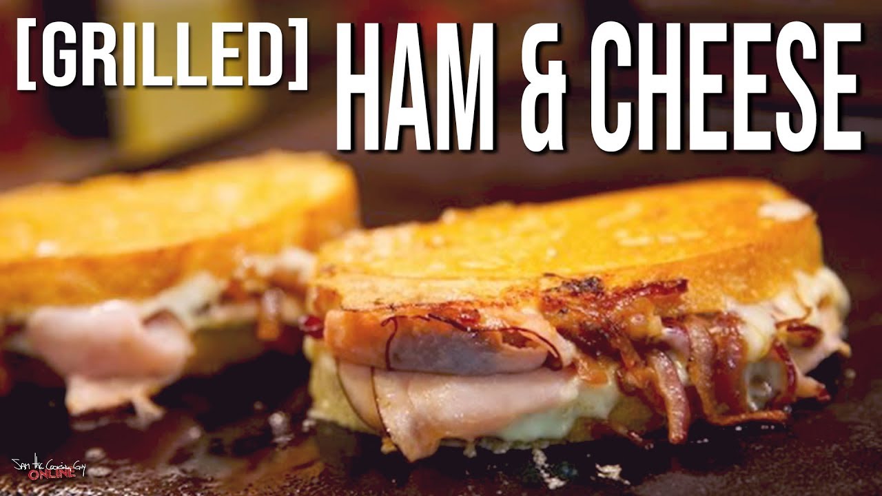 The best grilled ham and cheese ever