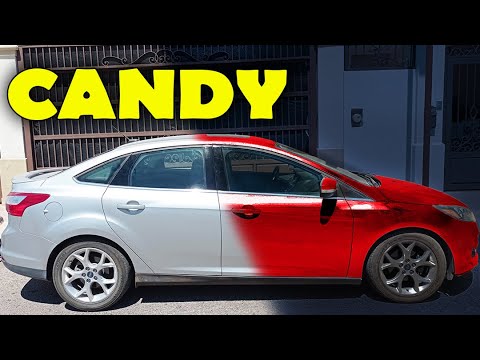 COMO PINTAR AUTO EN ROJO CANDY