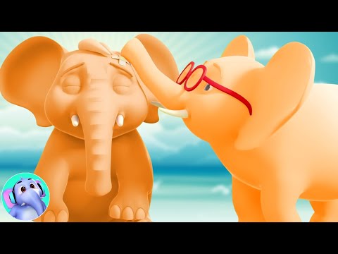 Elephant Songs, Ek Mota Hathi, एक मोटा हाथी, Nursery Rhymes and Hindi Balgeet for Kids