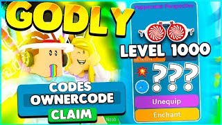 Codes Videos Infinitube - all unboxing simulator codes and level 1000 godly hat roblox