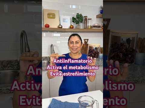 Bebida antiinflamatoria, activa el Metabolismo P/Estreñimiento AGUA DE JAMAICA Y CANELA #short