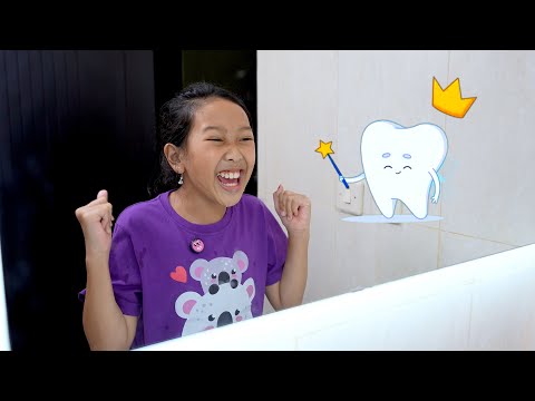 Keysha, Sheena Dan Zuper Z Cerita Tentang Gosok Gigi