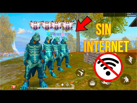 NOS HACEMOS PASAR SIN INTERNET CON EL "DINO DE HIELO" 😱EN FREE FIRE 😂AS CUBANO GAMER