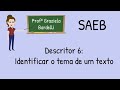 Identificação de Temas e Habilidades