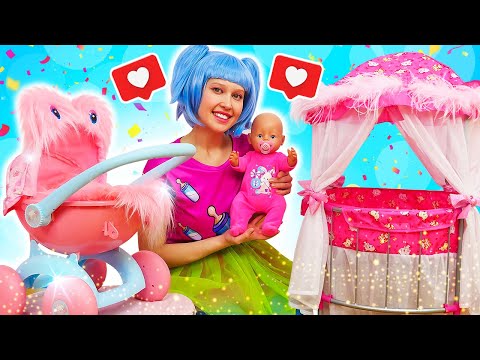 ¡Aprendemos a cuidar de un BEBÉ! Muñeca reborn para niñas