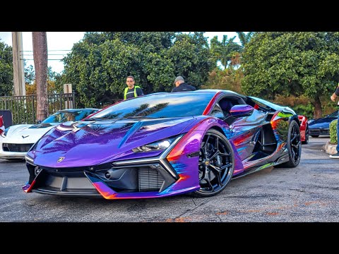 Pagani Huayra, Lamborghini Revuelto, SVJ, Bugatti Chiron - Best Supercars Drive by Compilation