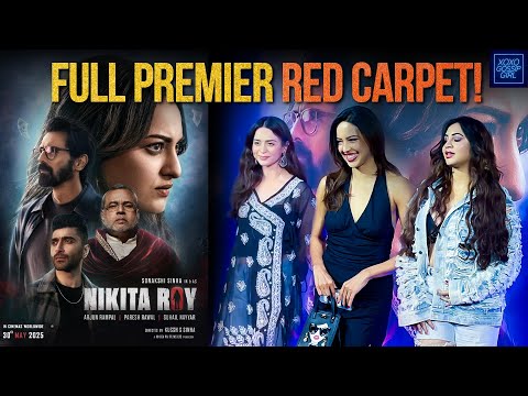 ✨ Nikita Roy Premiere Night | Sonakshi Sinha, Arjun Rampal, Paresh Rawal Light Up the Red Carpet! 🎬🔥