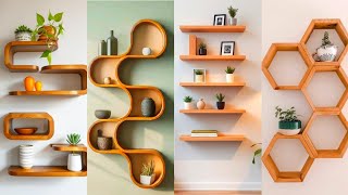 Wooden Wall Decor | Wooden Wall Shelves Organize Ideas | Wall Mount Floating Wall Shelf Corner Wall
