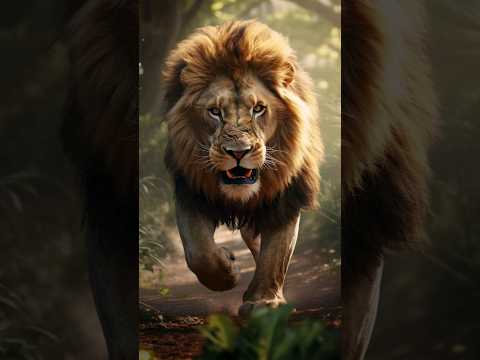 El León asustado? por  El Perro INTELIGENTE |  #curiosidades  #sabias  #sabiasque #perro #leon