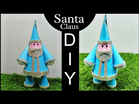 Diy Santa Claus From paper | How to make Santa Claus from paper