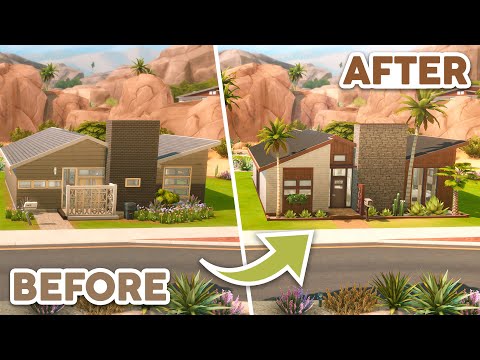 Raffia Quinta Renovation // The Sims 4 Speed Build: Base Game Renovation