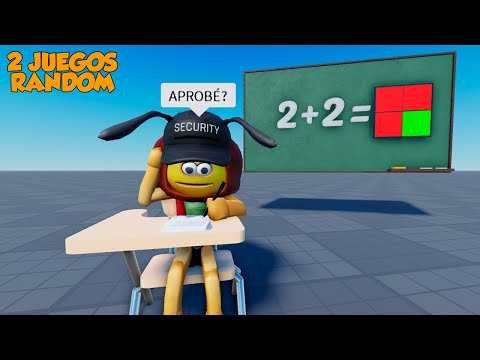 2 JUEGOS RANDOM MOMENTOS DIVERTIDOS (ROBLOX)