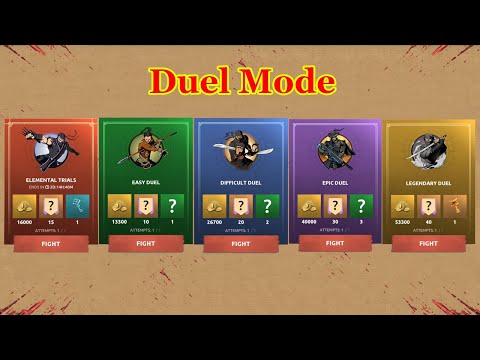 Shades: Shadow Fight Roguelike || Duel Mode 「iOS/Android Gameplay」