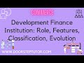 Development Financial Institutions in India