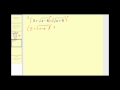 Solving Radical Equations Concepts