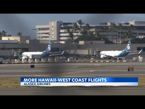 YouTube video thumbnail: Alaska Airlines Expands Flights to Hawaii Amid Travel Demand