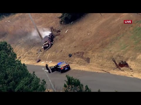 Suspect in custody after crashing vehicle during high-speed chase in Cleveland County