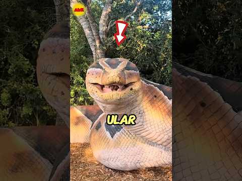ular raksasa yang sangat mengerikan!