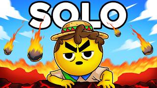 ESCALÉ  la CIMA de la MONTAÑA SOLO 😨💀🏔️ SILVIOGAMER en PEAK