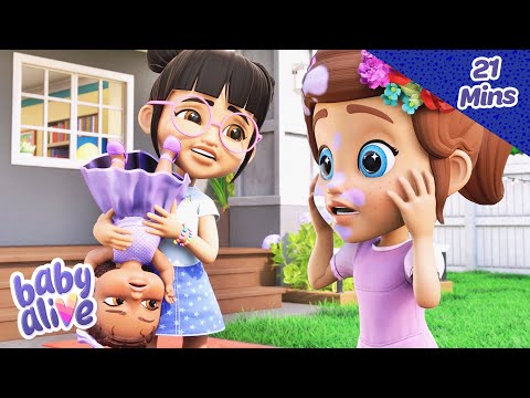 Messy WEDDING!! 💐💍  | Kids Cartoon | Full Episodes | Animation for Kids | Baby Alive Official 🍼👶🏼